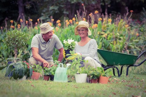 A well-kept family garden in Bexleyheath